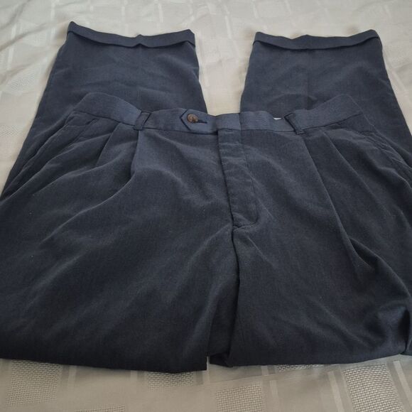 Men's Classic Navy Blue Pants - Picture 15 of 16